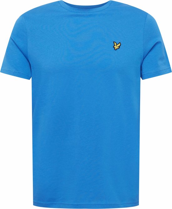 Lyle and Scott - T-shirt Blauw Mid - Heren - Maat XXL - Modern-fit