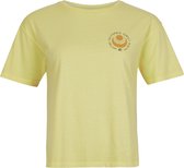 O'Neill T-Shirt Women SURFER GIRL T-SHIRT Sunshine S - Sunshine 100% Katoen Round Neck