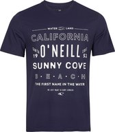 O'Neill T-Shirt Men Muir Ink Blue L - Ink Blue 100% Katoen Round Neck
