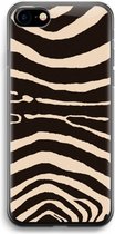 Case Company® - iPhone SE 2020 hoesje - Arizona Zebra - Soft Cover Telefoonhoesje - Bescherming aan alle Kanten en Schermrand