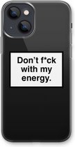Case Company® - iPhone 13 mini hoesje - My energy - Soft Cover Telefoonhoesje - Bescherming aan alle Kanten en Schermrand