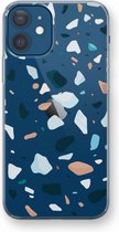 Case Company® - iPhone 12 hoesje - Terrazzo N°13 - Soft Cover Telefoonhoesje - Bescherming aan alle Kanten en Schermrand