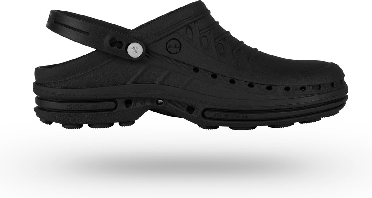 WOCK Zorgklompen Clog 2564 Zwart - Maat 41/42