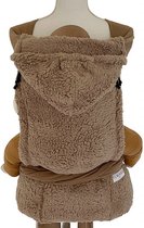 Ilmaha - Mei Tai Draagzak Teddy Taupe - tot 20 kg - handgemaakt - 80% katoen 20% polyester / 100% katoen OEKO-TEX gecertificeerd