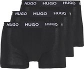 HUGO trunks (3-pack) - heren boxers kort - zwart - Maat: XXL