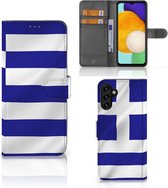 Wallet Book Case Geschikt voor Samsung Galaxy A13 5G | Geschikt voor Samsung Galaxy A04s GSM Hoesje Griekenland