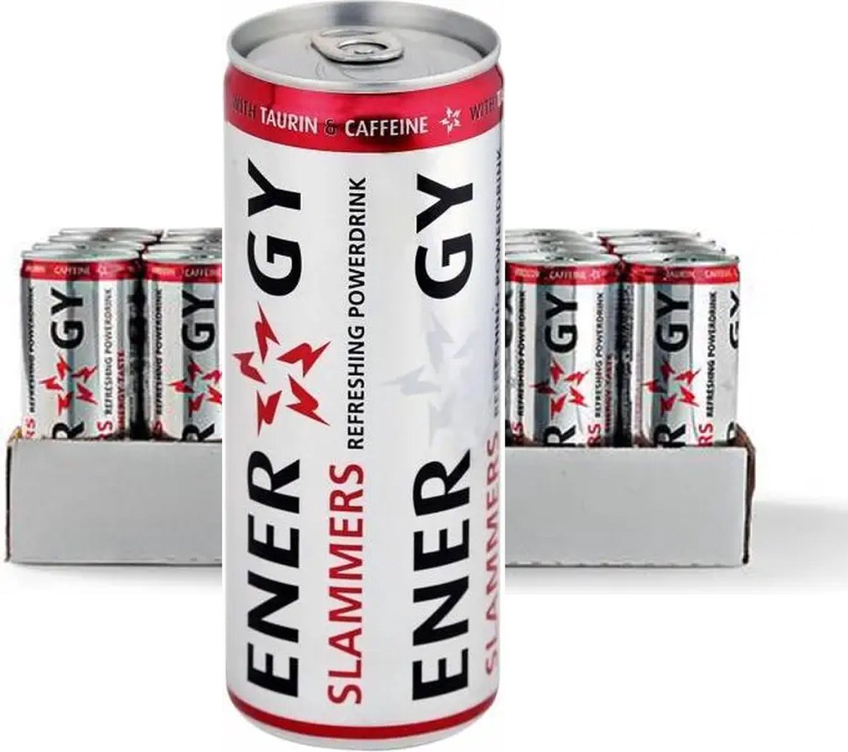Slammers energy drink 250  - Tray 24 stuks - Slammers
