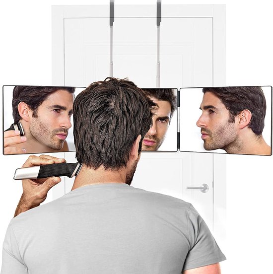 Miroir de barbier de qualité miroir pliant à 360 degrés | bol