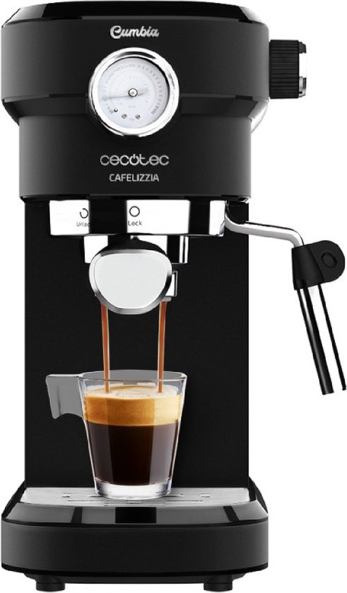Cecotec - Cafelizzia 790 Black Pro - Pistonmachine - Zwart | bol.com