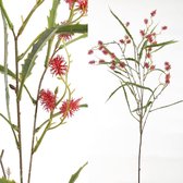 PTMD Fuchsia Kunsttak - 73 x 20 x 91 cm - Roze