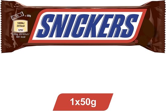 Snickers Chocolade Reep - 32 x 50 gram - Snickers