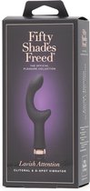 Lavish Attention Clitoral & G-Spot Vibrator - Purple - G-Spot Vibrators purple