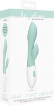 G-spot Vibrator - Sunset - Green - Silicone Vibrators green