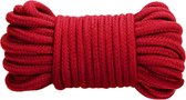 Thick Bondage Rope - 10 meter - Red - Bondage Toys red