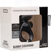 Bunny Cockring - Black - Cock Rings