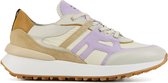 Piedi Nudi Sneakers Dames - Lage sneakers / Damesschoenen - Leer - 2605-02.05PN     -  Gebroken wit combi - Maat 38