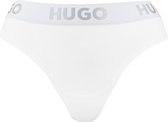 Hugo Boss dames HUGO sporty logo string wit - L