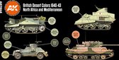 British Desert Colours Set - AK-Interactive - AK-11646