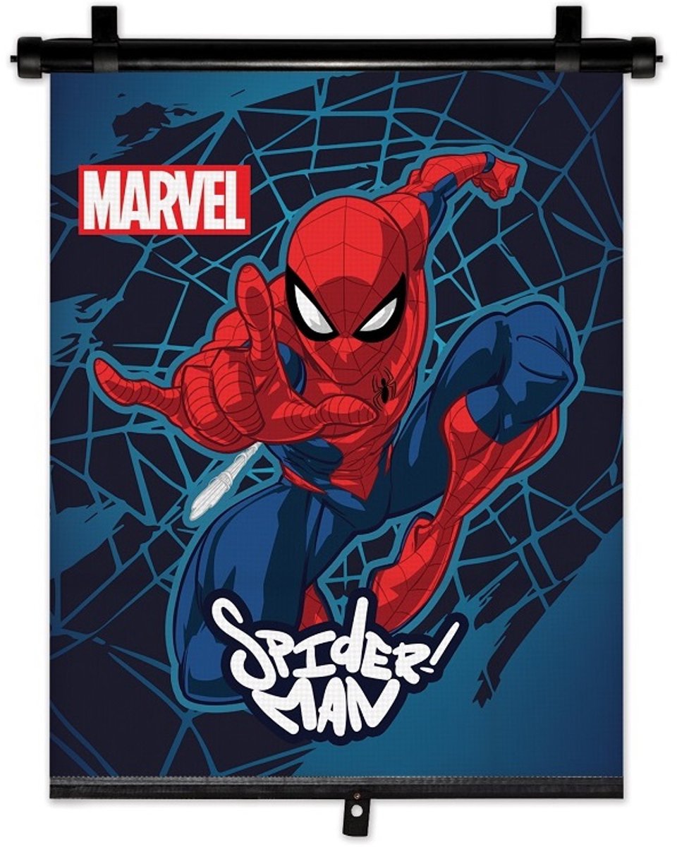 Marvel Spider-man Rolgordijn 36 X 45 Cm Blauw/rood