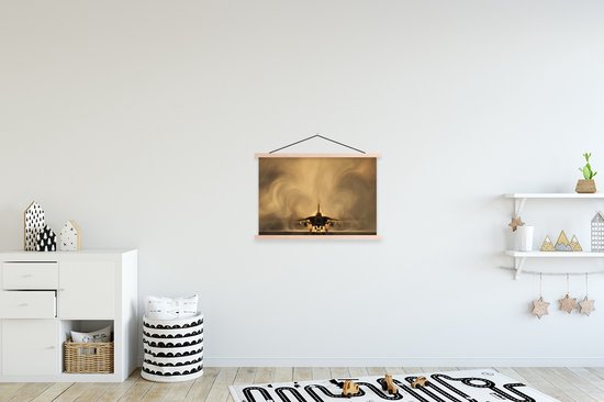 jet fighter at a tornado school poster lattes plates vierges 60x40 cm - Tirage photo sur poster textielposter (décoration murale salon / chambre)