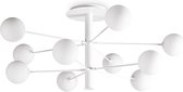 Ideal Lux Cosmopolitan - Plafondlamp Modern - Wit  - H:53.5cm - G9 - Voor Binnen - Metaal - Plafondlampen - Slaapkamer - Kinderkamer - Woonkamer - Plafonnieres