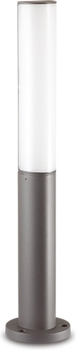 Ideal Lux Etere - Vloerlamp Modern - Grijs - H:60.5cm - Universeel - Voor Binnen - Aluminium - Vloerlampen - Staande lamp - Staande lampen - Woonkamer - Slaapkamer