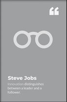 Walljar - Steve Jobs - Muurdecoratie - Poster