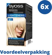 Syoss Colors 13-0 Ultra Plus Lightener 6 Stuks - Voordeelverpakking