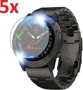 Tempered Glass Screenprotector Geschikt Voor Garmin Fenix 7X (Solar Sapphire) Smartwatch - Screen Protector Ultradun Gehard Glas - Scherm Beschermer Display Schermbeschermer Besche