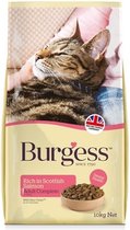 Burgess - Cat Adult Rijk Aan Schotse Zalm - Kattenvoer - 10 kg