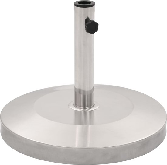 vidaXL Parasolvoet met handgrepen voor stok van 38 / 48 mm