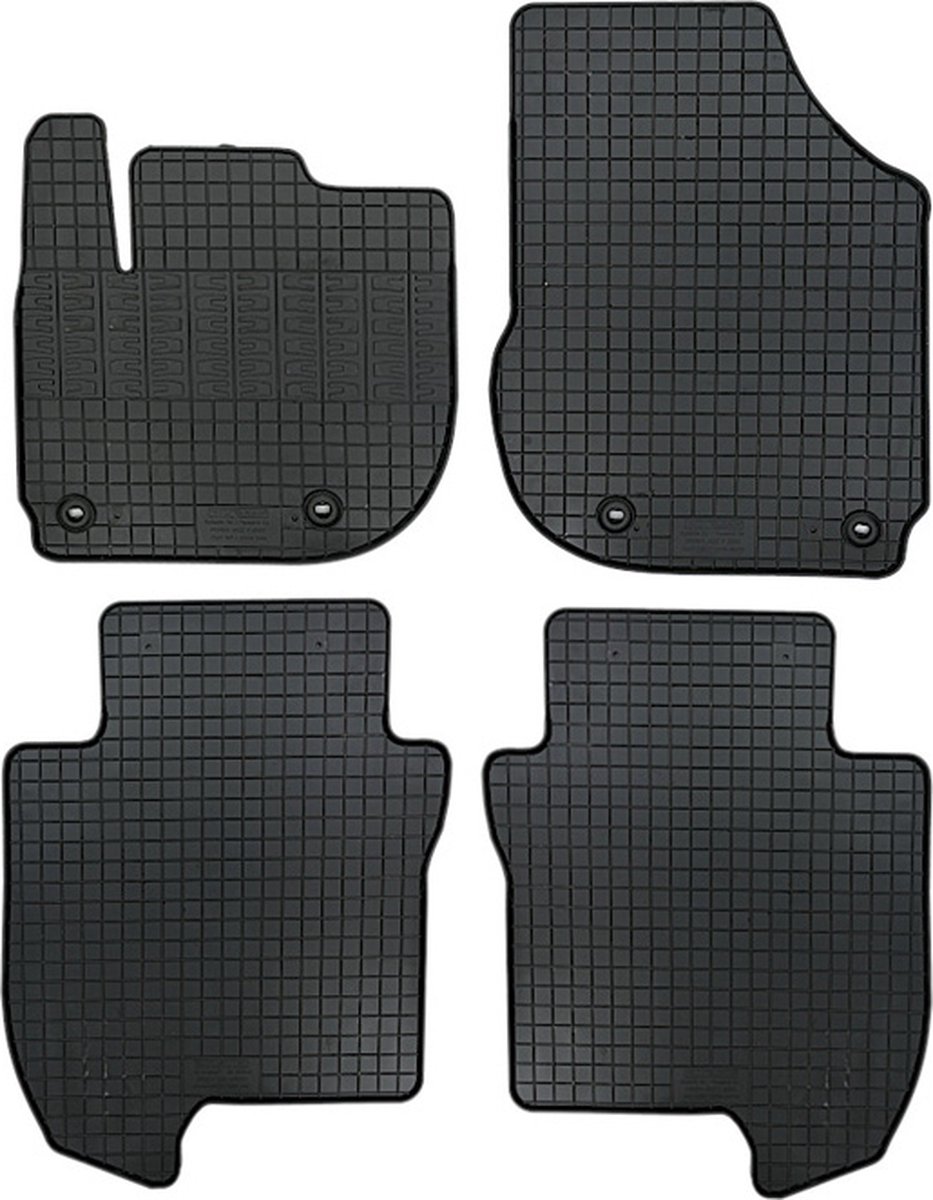 Rubber matten passend voor Honda Jazz V 2020- incl. Crosstar (4-delig montagesysteem)