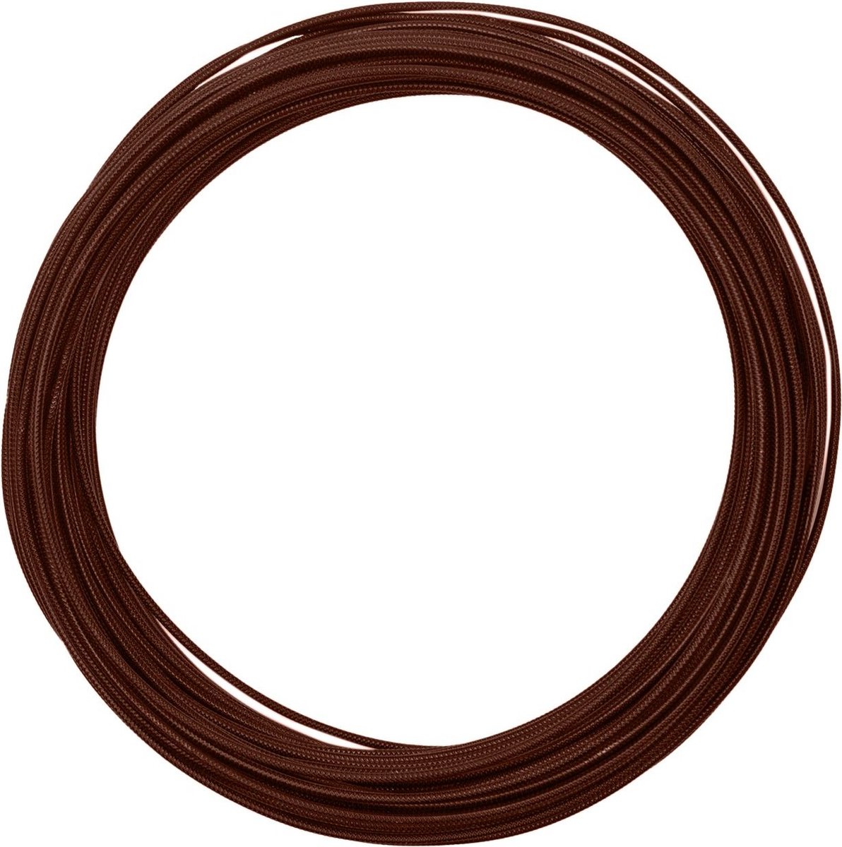 Vaessen Creative Aluminium Draad - Embossed round - 2mm - 30m - Bruin