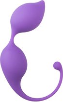 Boules de cône rond violet