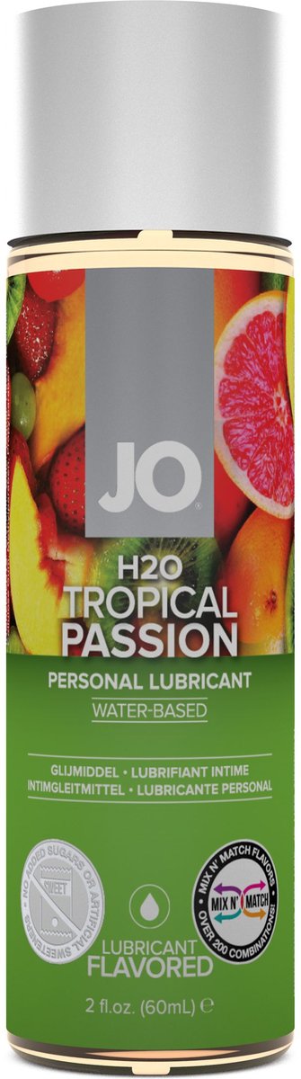 Goedkoopste System JO - H2O Lubricant Tropical Passion - 60 ml