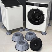 Wasmachine trillingsdemper - Wasmachine Demper - Trillingsdemper - Anti Slip Trilmats - Schokdemper - 4 Stuks Anti Tril Poten