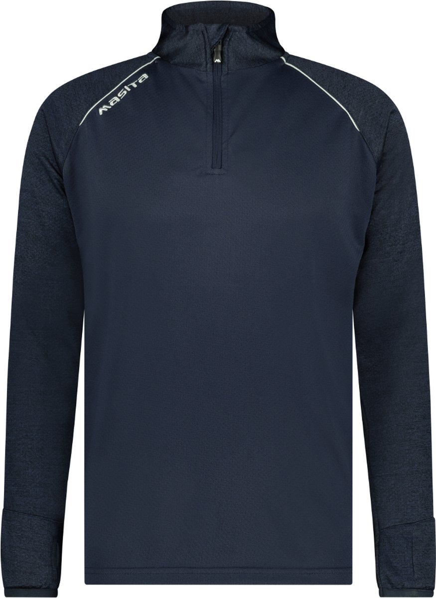 MASITA Half-Zip Sweater Supreme Kind Marine Maat 140