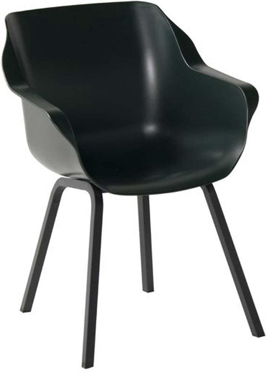 Hartman Sophie armchair chaise de jardin avec accoudoirs - Vert foncé
