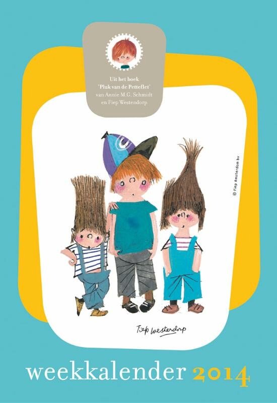 Cover van het boek 'WEEKKALENDERS 2014 Pluk van de Petteflet'