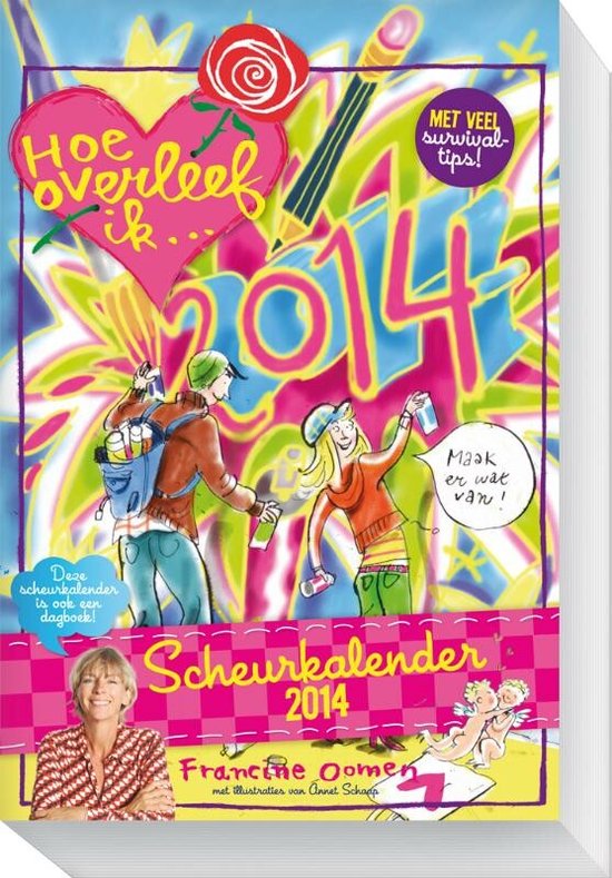 Cover van het boek 'SCHEURKALENDERS 2014 Hoe overleef ik'