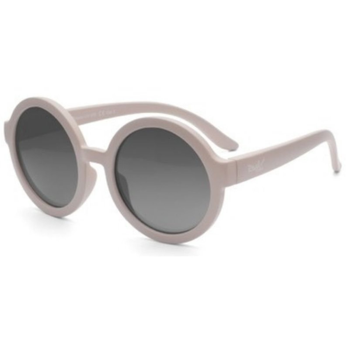 Real Shades - UV-zonnebril voor kinderen - Vibe - Mat Warm Grijs - maat Onesize (2-4yrs)