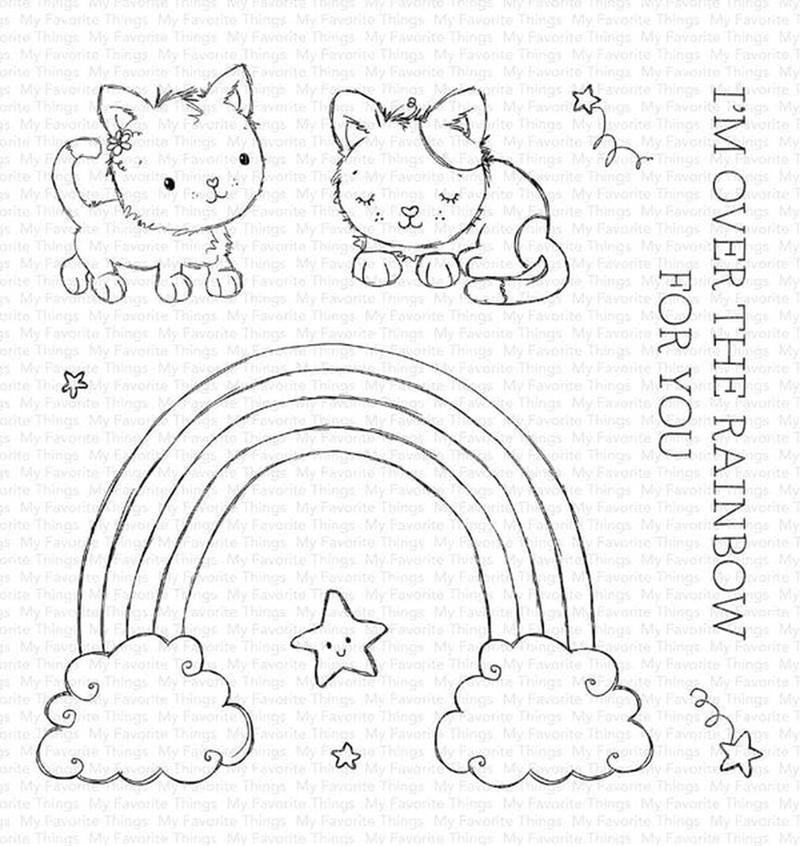 Over the Rainbow Clear Stamps (RAM-029)