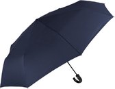paraplu 118 cm microfiber donkerblauw