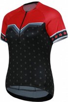 fietsshirt P-Sweet Jane dames polyester zwart maat 44