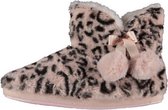 sloffen Animal dames polyester/TPR lichtroze maat 37-38