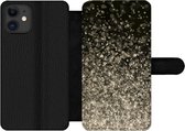 Bookcase Geschikt voor iPhone 11 telefoonhoesje - Glitters - Abstract - Design - Met vakjes - Wallet case met magneetsluiting