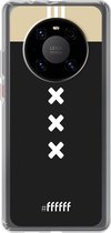 6F hoesje - geschikt voor Huawei P40 Pro -  Transparant TPU Case - AFC Ajax Uitshirt 2018-2019 #ffffff