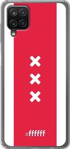 6F hoesje - geschikt voor Samsung Galaxy A12 - Transparant TPU Case - AFC Ajax Amsterdam1 #ffffff