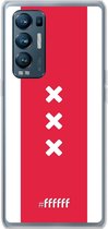 6F hoesje - geschikt voor OPPO Find X3 Neo -  Transparant TPU Case - AFC Ajax Amsterdam1 #ffffff