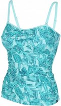 tanktop Aceana II dames polyamide turquoise maat 38